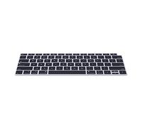 kwmobile Protector Compatible con Apple MacBook Air 13" 2018 2019 2020 A1932 - Cubierta para Teclado inglés US QWERTY - Negro