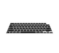 kwmobile Protector Compatible con Apple MacBook Air 13.6 M2 (A2681) Touch ID Model - Cubierta para Teclado inglés US QWERTY - Negro