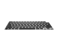 kwmobile Protector Compatible con Apple Macbook Pro 14.2 2024 M4 A3112 / A3185 / A3401 - Cubierta para Teclado inglés US QWERTY - Negro