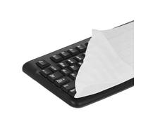 kwmobile Protector Compatible con Logitech K120 - Cubierta para Teclado inglés US QWERTY - Transparente
