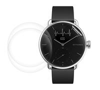 kwmobile Protectores de Pantalla compatibles con Withings Scanwatch 38mm - Set de 3X Protector de TPU Transparente
