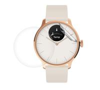 kwmobile Protectores de Pantalla compatibles con Withings Scanwatch Light 37mm - Set de 3X Protector de TPU Transparente