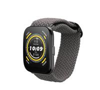 kwmobile Pulsera compatible con 22mm Amazfit Bip 6 / Bip 5 Unity/Bip 5 / GTS 3 / Balance 2 / Helio Strap - Correa de nylon para fitness tracker - gris
