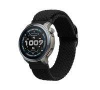 kwmobile Pulsera compatible con Garmin 22mm Amazfit Balance 2 / Amazfit Helio - Correa de nylon para fitness tracker - negro