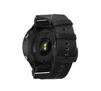 kwmobile Pulsera compatible con Garmin Forerunner 955/965 / 945/935 / MARQ/COROS VERTIX - Correa para Smartwatch de Nailon de Secado Rápido - Diseño de Fácil Instalación - negro
