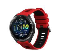 kwmobile Pulsera compatible con Garmin Forerunner 965/965 Solar/Forerunner 955/955 Solar correa - 2x Correas de silicona flexible - Tamaño ajustable