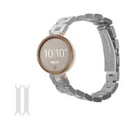 kwmobile Pulsera compatible con Garmin Lily Sport correa - Pulsera de metal para reloj inteligente - plata