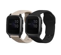 kwmobile Pulsera compatible con Garmin Venu Sq Music/Sq correa 1x Correas de silicona flexible Tamaño ajustable