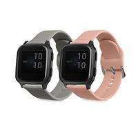 kwmobile Pulsera compatible con Garmin Venu Sq Music/Sq correa 1x Correas de silicona flexible Tamaño ajustable