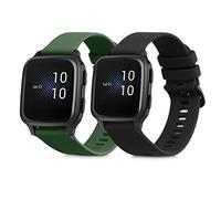 kwmobile Pulsera compatible con Garmin Venu Sq Music/Sq correa 1x Correas de silicona flexible Tamaño ajustable