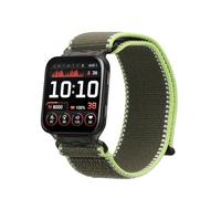kwmobile Pulsera compatible con Garmin Venu X1 - Correa de nylon para fitness tracker - verde