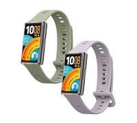 kwmobile Pulsera compatible con Huawei Band 11 / Band 11 Pro correa - 2x Correas de silicona flexible - Tamaño ajustable