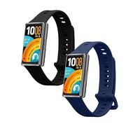 kwmobile Pulsera compatible con Huawei Band 11 / Band 11 Pro correa - 2x Correas de silicona flexible - Tamaño ajustable