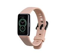 kwmobile Pulsera compatible con Huawei Band 6 correa - 1x Correas de silicona flexible - Tamaño ajustable - rosa palo