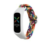 kwmobile Pulsera compatible con Oppo Band Sport - Correa de nylon para fitness tracker - multicolor