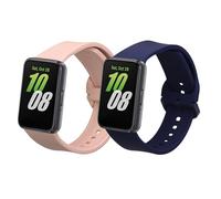 kwmobile Pulsera Compatible con Samsung Galaxy Fit 3 Correa - 2X Correas de Silicona Flexible - Tamaño Ajustable