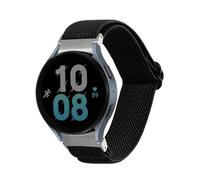 kwmobile Pulsera compatible con Samsung Galaxy Watch 5 / Watch 5 Pro/Watch 6/6 Classic - Correa de nylon para fitness tracker - negro