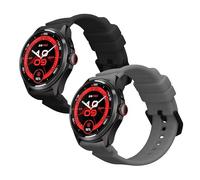 kwmobile Pulsera compatible con Ticwatch Pro 5 Enduro/Pro 5 / Atlas/iTouch Air 3 correa - 2x Correas de silicona flexible - Tamaño ajustable