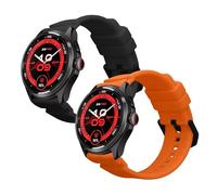 kwmobile Pulsera compatible con Ticwatch Pro 5 Enduro/Pro 5 / Atlas/iTouch Air 3 correa - 2x Correas de silicona flexible - Tamaño ajustable