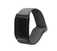 kwmobile Pulsera compatible con Whoop 5.0 / Whoop 4.0/3.0 - Correa de nylon para fitness tracker - gris oscuro