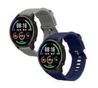 kwmobile Pulsera Compatible con Xiaomi Mi Watch/Mi Watch Color Sport Correa - 2X Correas de Silicona Flexible - Tamaño Ajustable