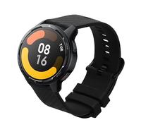 kwmobile Pulsera compatible con Xiaomi Watch S4/S4 Sport/S3/S2/Watch S1 Active/Redmi Watch 5 Active correa - 1x Correas de silicona flexible con diseño de fibra de carbono - Tamaño ajustable - negro