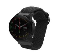 kwmobile Pulsera compatible con Xiaomi Watch S4/S4 Sport/S3/S2/Watch S1 Active/Redmi Watch 5 Active - Correa de nylon para fitness tracker - negro
