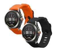 kwmobile Pulsera compatible con Xiaomi Watch S4 / S4 Sport / S3 / S2 / Watch S1 Active/Watch 5 Active correa - 2x Correas de silicona flexible - Tamaño ajustable