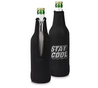 kwmobile Set de 2 fundas enfriadoras de botellas - Para Botella de 330-500ml - Mantén tu botella fría - Stay Cool