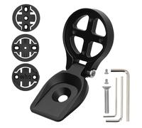 kwmobile Soporte GPS Compatible con Garmin Edge/Bryton Rider/Wahoo - Soporte Manillar Bicicleta para Navegador GPS - Negro