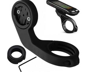 kwmobile Soporte GPS Compatible con Garmin Edge Soporte Manillar - Soporte Manillar Bicicleta para navegador GPS - Negro