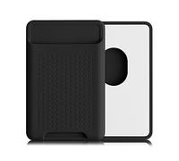 kwmobile Tarjetero Compatible con Apple iPhone 16/15 / 14/13 / 12 Series - Soporte magnético Compatible con MagSafe - De plástico y Silicona para Guardar Tarjetas en el móvil