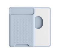 kwmobile Tarjetero Compatible con Apple iPhone 17/16 / 15/14 / 13/12 Series - Soporte magnético Compatible con MagSafe - De plástico y Silicona para Guardar Tarjetas en el móvil