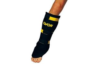 KWON - Espinilleras para Muay Thai Negro Negro Talla: Large