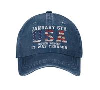 KWQDOZF 6 de enero EE. UU. Nunca Olvides Que fue traición Gorras para Hombre 6 de enero Nunca Olvides Gorras de béisbol para Mujer