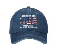 KWQDOZF 6 de enero EE. UU. Nunca Olvides Que fue traición Gorras para Hombres 6 de enero Gorra de béisbol para Hombre Nunca Olvides