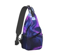 KWQDOZF Bolsas de gimnasio para hombre y mujer, mochila para exteriores, color morado, para viajes de negocios, senderismo y estuche para cámara.