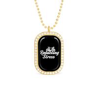 KWQDOZF Collar con colgante de bicicleta para mujer, arma antiestrés, cadena cuadrada de oro y plata con bisel de diamantes, joyería de moda