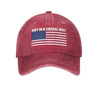 KWQDOZF EE. UU. Pero de una Manera Liberal Gorras para Mujeres 4 de Julio Derechos de Las Mujeres Feministas Sombreros para Mujeres d