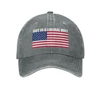 KWQDOZF EE. UU. Pero de una Manera Liberal Gorras para Mujeres 4 de Julio Derechos de Las Mujeres Feministas Sombreros para Mujeres d