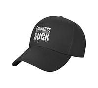 KWQDOZF Embrace The Suck Hat Gorra de béisbol al Aire Libre Sandwich Cap