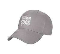 KWQDOZF Embrace The Suck Hat Gorra de béisbol al Aire Libre Sandwich Cap