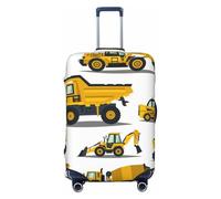 KWQDOZF Funda Protectora para Equipaje de Viaje, Lavable, de Fibras elásticas, carretillas Elevadoras, grúas, excavadoras, Tractores y Camiones. Se Adapta a Maletas Medianas.