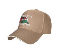KWQDOZF Gorra «Apoyo a Palestina» Gorra «Palestina Libre, Fuerte» Gorra de béisbol Ajustable «Ora por»