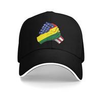 KWQDOZF Gorra de béisbol Ajustable con la Bandera de la Amistad Entre Estados Unidos y Bolivia, Estilo papá para Mujeres y Hombres.