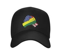 KWQDOZF Gorra de béisbol Ajustable con la Bandera de la Amistad Entre Estados Unidos y Bolivia, Estilo papá para Mujeres y Hombres.