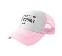 KWQDOZF Gorra de béisbol clásica para Hombre Don't Bully Me I'Ll Squirt (No me intimides, te voy a mojar). Ajustable.