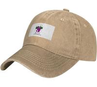 KWQDOZF Gorra de béisbol con la Bandera de Rancho Cucamonga, California, para Hombre y Mujer, Ajustable, de algodón Vintage Lavado.