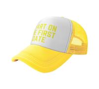 KWQDOZF Gorra de béisbol de Malla Me Tiro un Pedo en la Primera Cita, para Hombre y Mujer, Gorra de Camionero