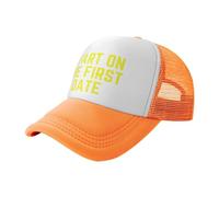 KWQDOZF Gorra de béisbol de Malla Me Tiro un Pedo en la Primera Cita, para Hombre y Mujer, Gorra de Camionero